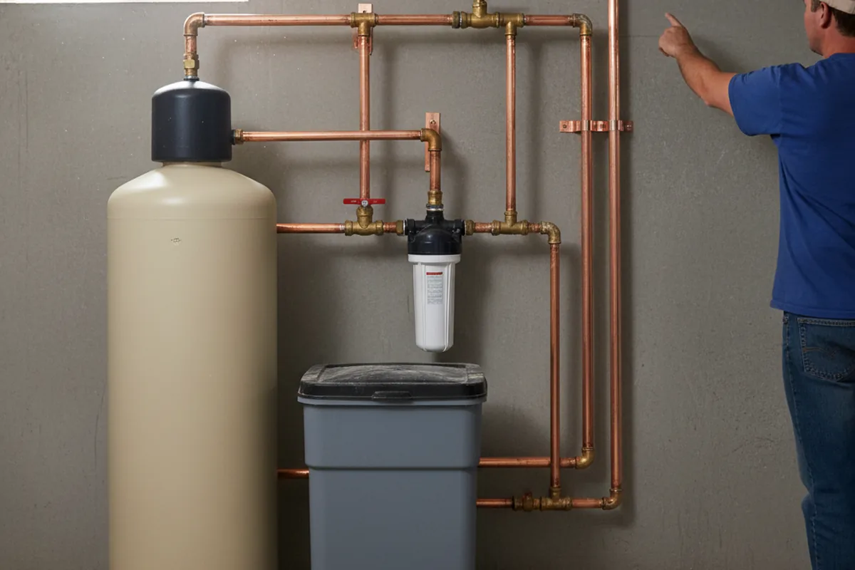 Whole-house water treatment system installed in Durham